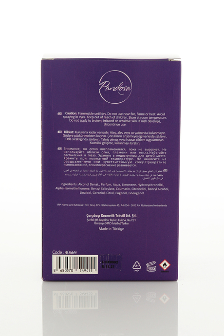 Kadın Parfümü PANDORA 2'Li Set -100 ml - Görsel 5