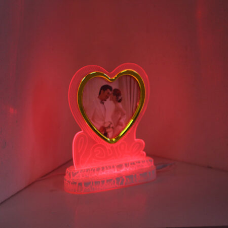 Fotoğraf Çerçevesi - Renk Değiştiren LED Işıklı Çerçeve