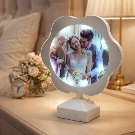 Sihirli Ayna Fotoğraflı Papatya Tasarımlı