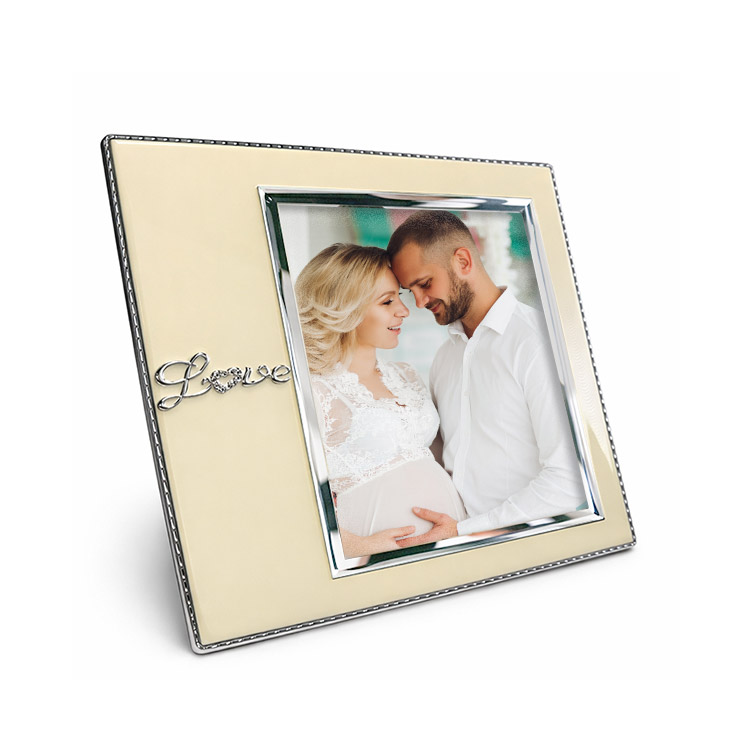 Masaüstü Fotoğraf Çerçevesi - Love Desenli - 20x25cm