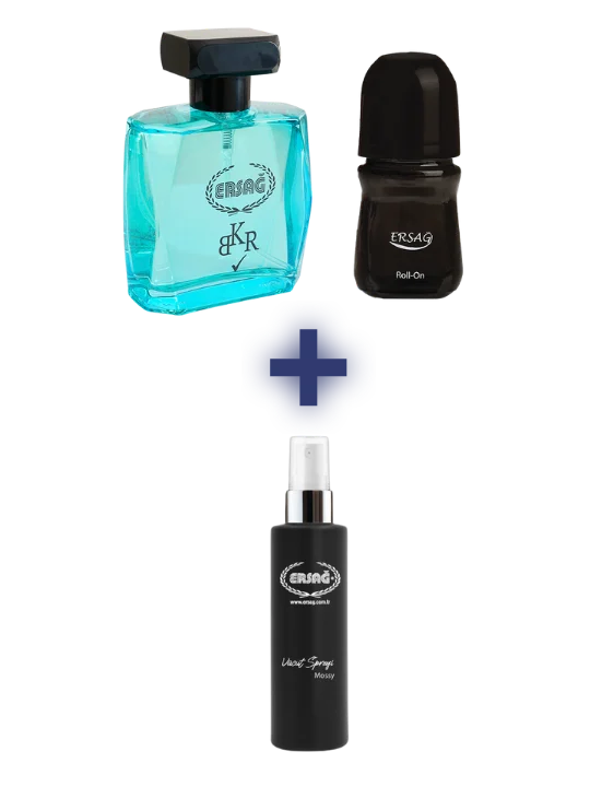 BKR ERKEK PARFÜMÜ 100 CC, ERKEK ROLL-ON 50 ML ALANA VÜCUT SPREYİ MOSSY 200 ML HEDİYE - Erkek Parfümleri