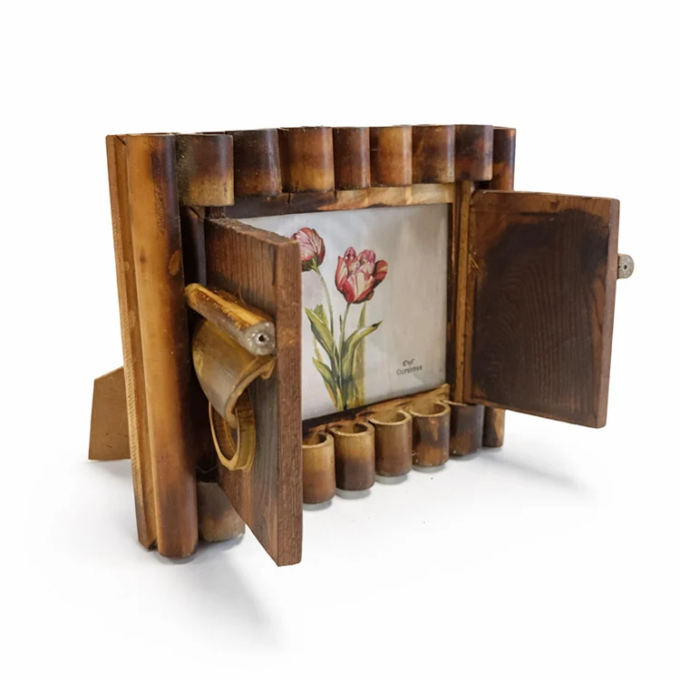 Bambu Fotoğraf Çerçevesi - Pencereli Çerçeve 10x15cm