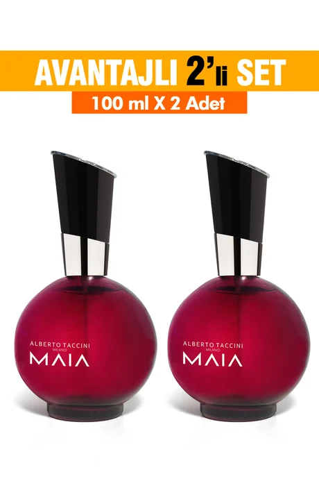 Kadın Parfümü MAIA 2'Li Set -100 ml