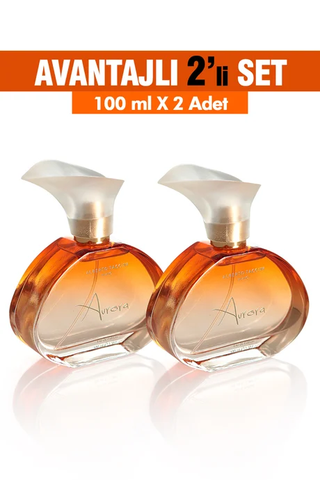 Kadın Parfümü AURORA 2'Li Set -100 ml
