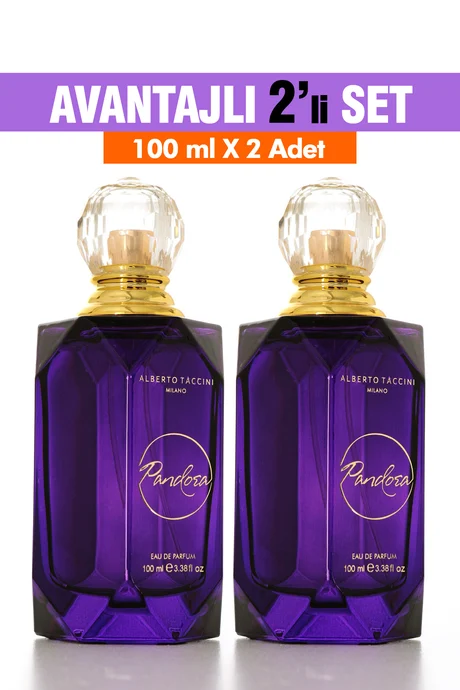 Kadın Parfümü PANDORA 2'Li Set -100 ml